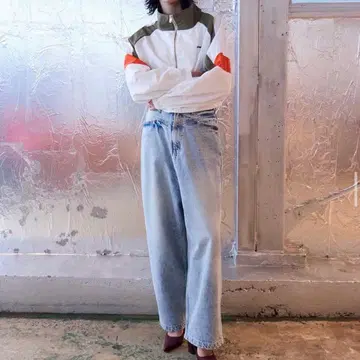 [ 미사용 새상품 ] WONEM 하이웨스트 데님