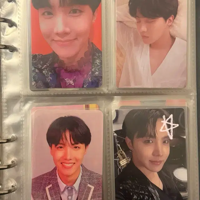 방탄 호석 제이홉 포카 페르소나 럽셀 컨셉북