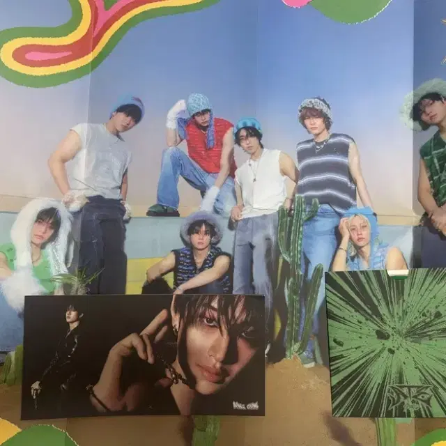 무료나눔) 스키즈 에이트 예판 포스터, 앨범 구성품