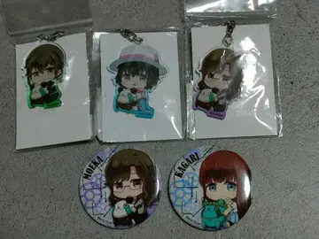STEINS;GATE 0 아크릴 키링 & 캔뱃지 5종 세트
