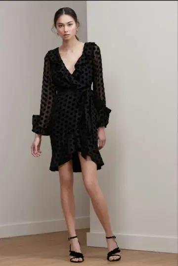 keepsake 키프세이크 도트 물방울 카슈쿨 가운 원피스 드레스 원피