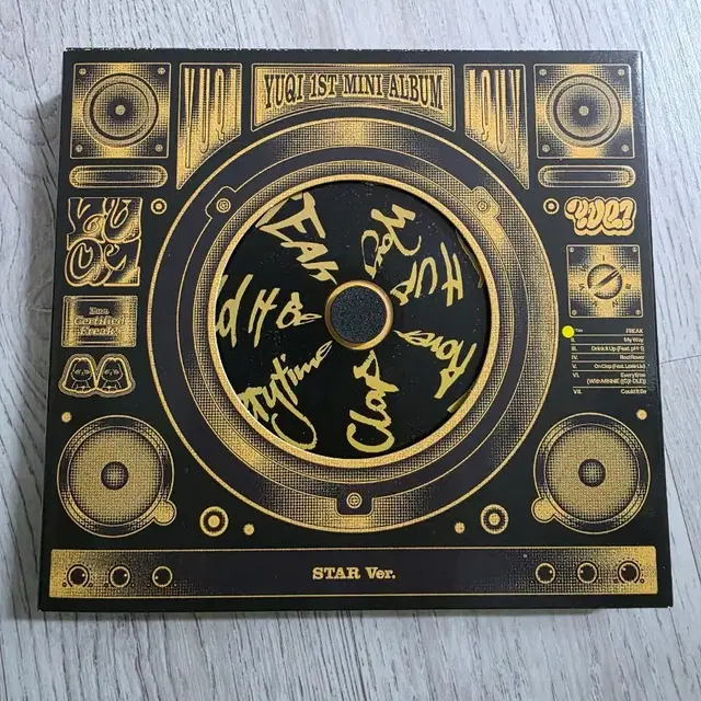 (비매) 아이들 우기 star 싸인앨범 풀구성