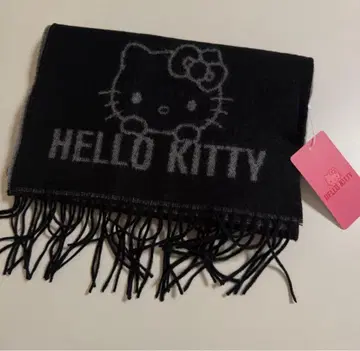 헬로키티 JQD 머플러 블랙 머플러 산리오 시마무라