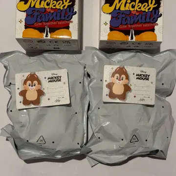 POPMART 미키 패밀리 미키 패밀리 칩 데일