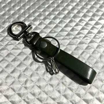 핸더 스킴 키링 가죽 체인