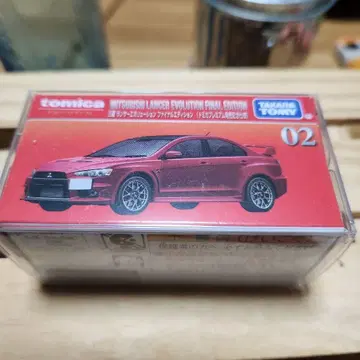 프리미엄 토미카 발매 기념 미쓰비시 랜서 에볼루션 파이널 에디션