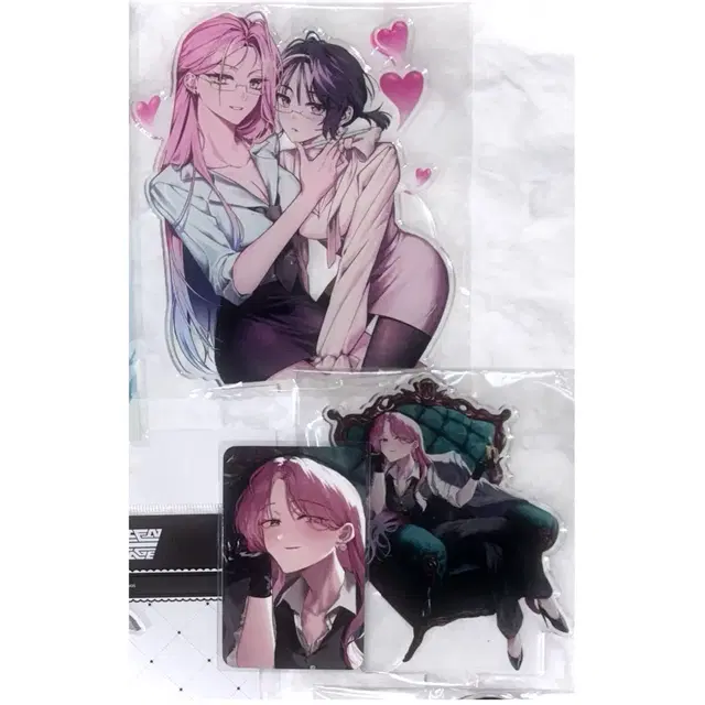 일괄)에이스테 미지 수아 비공식 아크릴 스탠드 비공굿 통판굿즈 판매