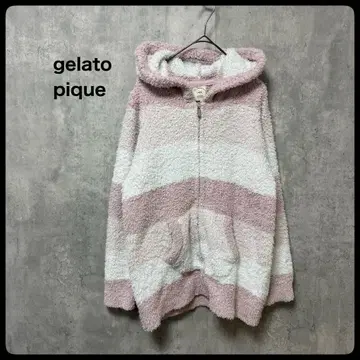 # gelato pique 젤라또피케 후드 부착 룸웨어 후드티