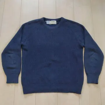 엘엘빈 코튼 스웨터 네이비 사이즈 S 미국제