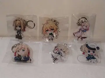 바이올렛 에버가든 아크릴 키링 세트