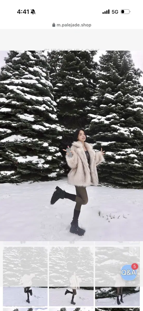 Pale Jayde Fur Jacket