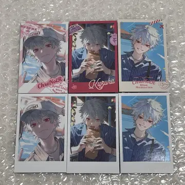 니지산지 쿠츠하 ChroNoiR Blue Memories 폴라로이드 전종