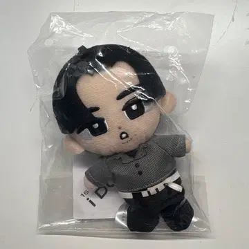 봉제 인형 마스코트 블랙 그레이