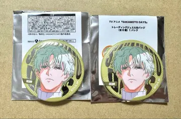 SAKAMOTO DAYS 주얼 캔뱃지 스라 아리츠키 2세트