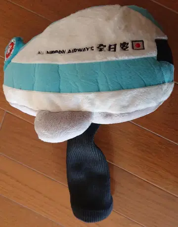ANA 비행기형 골프 클럽 헤드커버 (레어 구형 로고 타입)