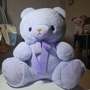 [ 새상품 ] 해피 버스칼라 베어 BIG 봉제 인형 2월 50cm