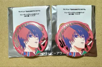 SAKAMOTO DAYS 주얼 캔뱃지 나구모 2세트