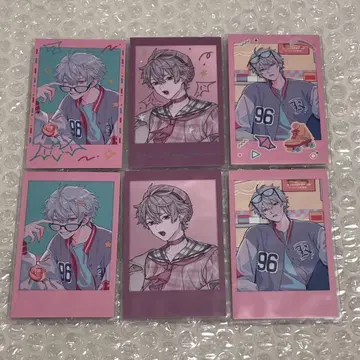 ChroNoiR 뉴 레트로 스타일 랜덤 폴라로이드풍 카드 쿠츠하 전종