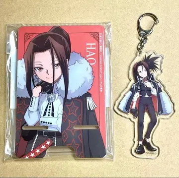 샤먼킹 돈키호테 아크릴 하오 멀티 스탠드 엽 키링