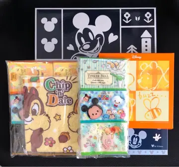 [ 미사용 ] 디즈니 미키마우스 타월 포켓 티슈 세트