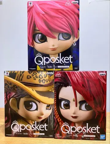 Qposket hide vol 3.4.6 노멀 컬러 ver. 3종 세트