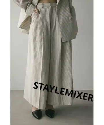 STAYLEMIXER 스타일믹서 린넨 믹미모레 팬츠