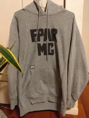 40% FPAR 후드티 그레이