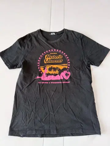 [ HYSTERIC GLAMOUR ] 반팔 T셔츠 블랙 M