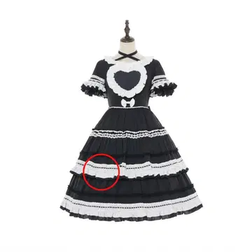 호시바코웍스 최애 원피스 S 사이즈