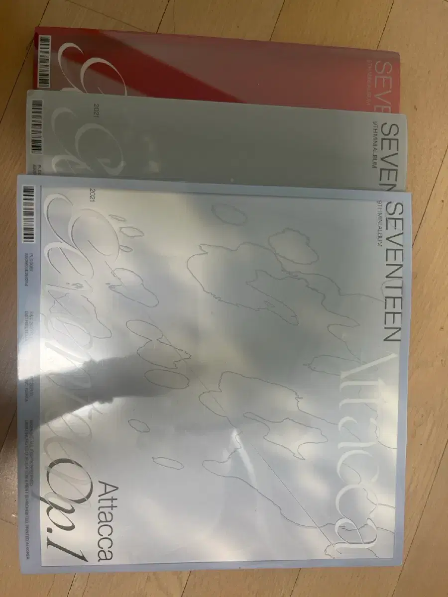 Seventeen Attacca Vocal Team Album Set