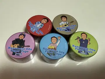 오다 카즈마사 페이퍼 테이프 5개 세트