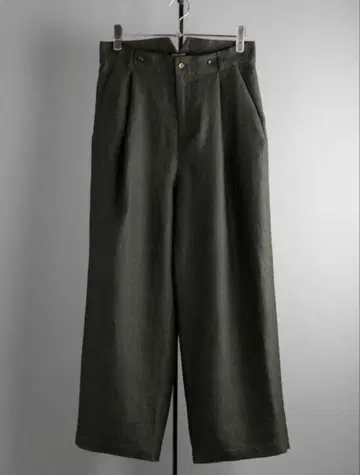 frank leader 원턱 와이드 트라우저