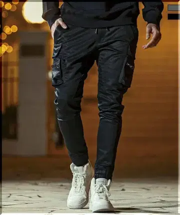 새상품급 1PlU1UGUALE3 RELAX 슬림 카고 팬츠 L