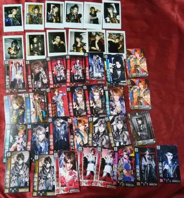 키류 토카이 준지 폴라로이드 트레이딩 카드 세트