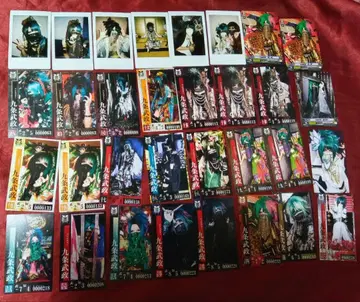 키류 쿠조 타케마사 폴라로이드 트레이딩 카드 세트