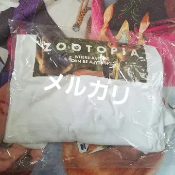 주토피아 닉 주디 XXL 그래픽 T셔츠 화이트 디즈니 GU