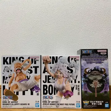 원피스 루피 보니 새턴 성인 피규어 3종 세트