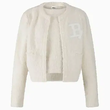 Bibiy. STELLAR OPEN CARDIGAN 화이트