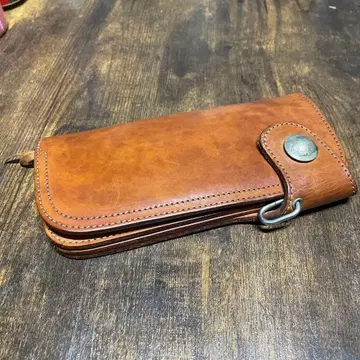 RED MOON 가죽 장지갑 베이지 베이지