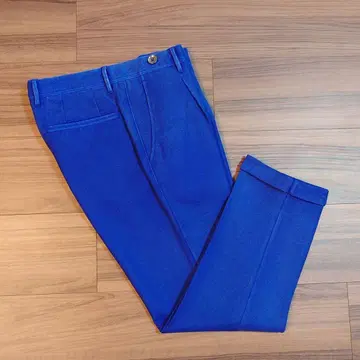 새상품급 GTA 가을/겨울 바이런 플란넬 그루카 슬랙스 블루 44사이즈