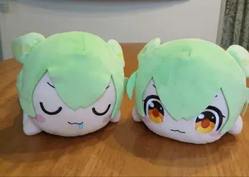 미사용 새상품 즌다몬 네소베리 봉제 인형 그린 컬러 총 2체