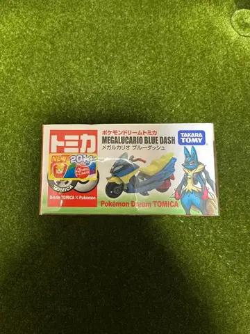 미개봉 새상품 포켓몬 드림 토미카 메가 루카리오 블루 돌진