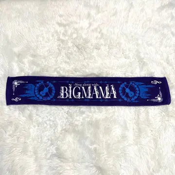 BIGMAMA 빅맘 머플러 타월 라이브 굿즈 블랙 희귀 레어