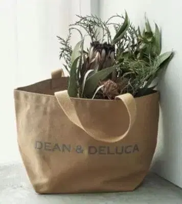 DEAN & DELUCA 차리티 토트 2025 카페오레 S