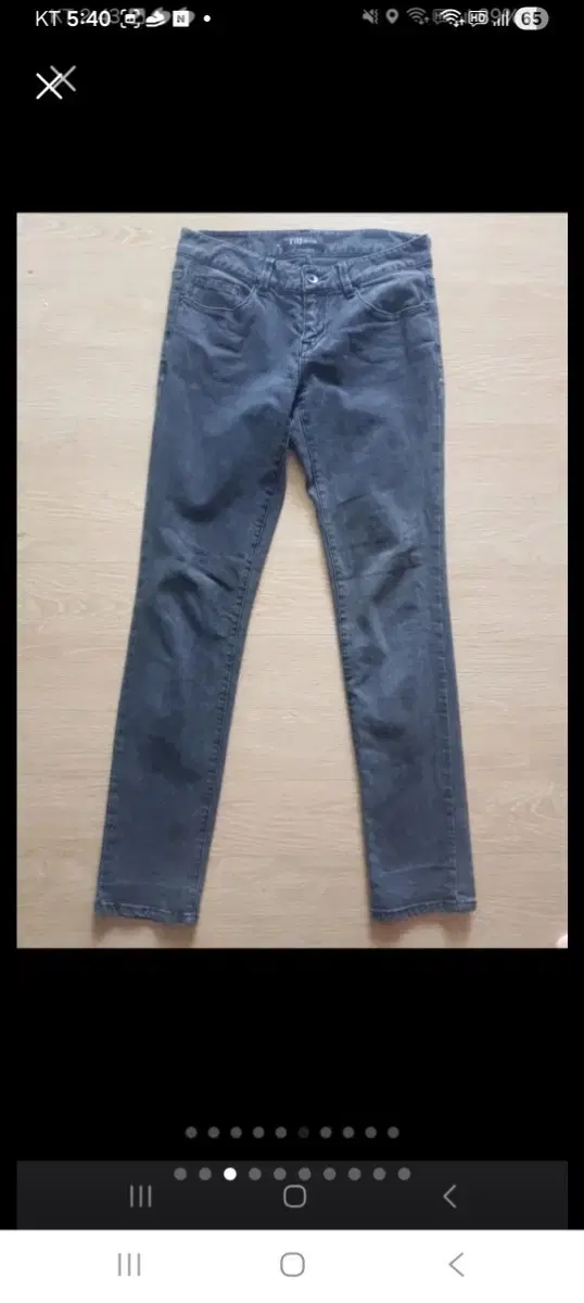F18 Slim Fit Jeans Black Jin Size 55