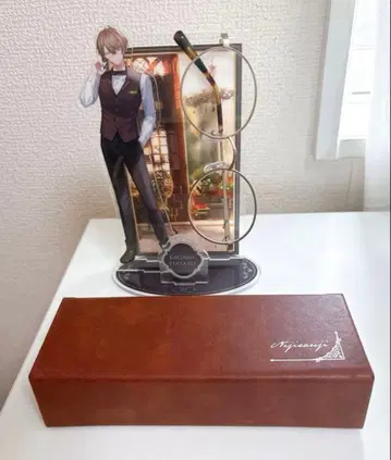 니지산지 카가미 하야토 콜라보 안경 아크릴 스탠드 세트