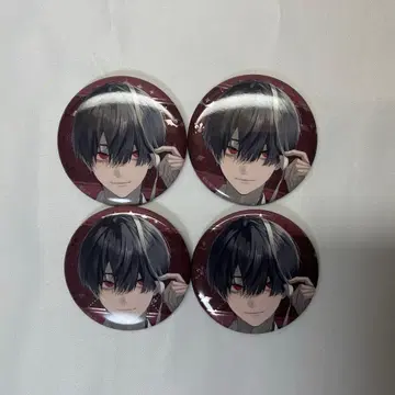 쿠츠하 금박 캔뱃지 4개 Happy B-day to Kuzuha