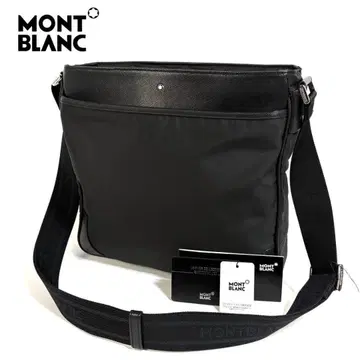 [ 새상품급 ] 몽블랑 가죽 숄더백 이탈리아제 카드 택 포함
