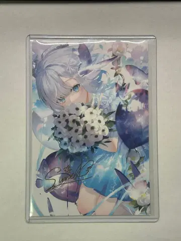 브이스포 하나메 스미레 5주년 기념 2023 박입 엽서