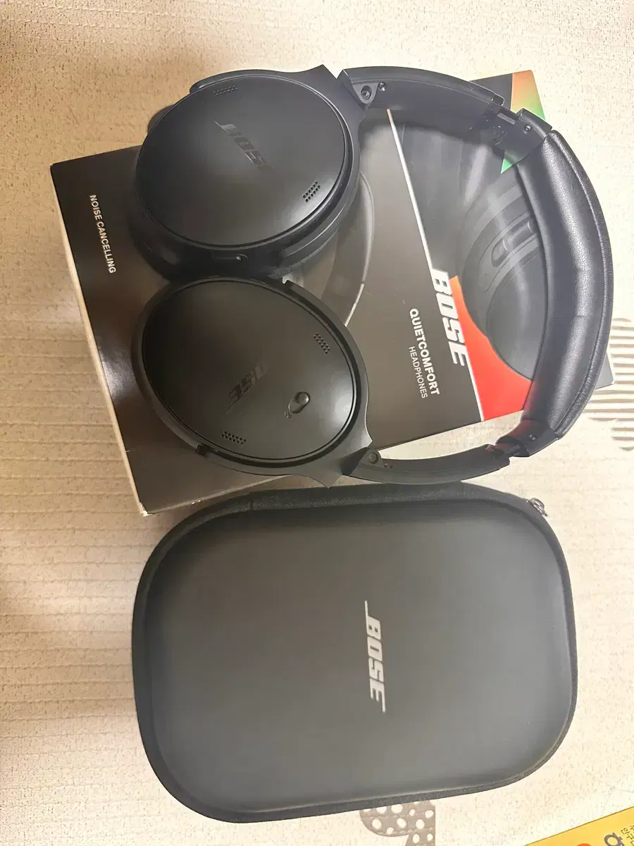 Bose QC headphones full box (upgrade from QC45)